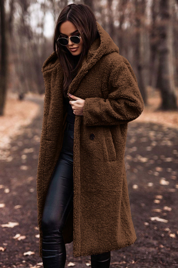 Rina | Manteau d’hiver en fleece douillet