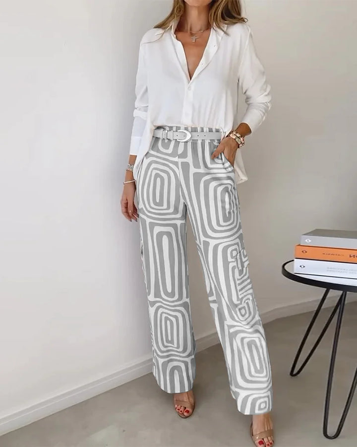 Lysa - Ensemble Confortable et Stylé (Ceinture OFFERTE)