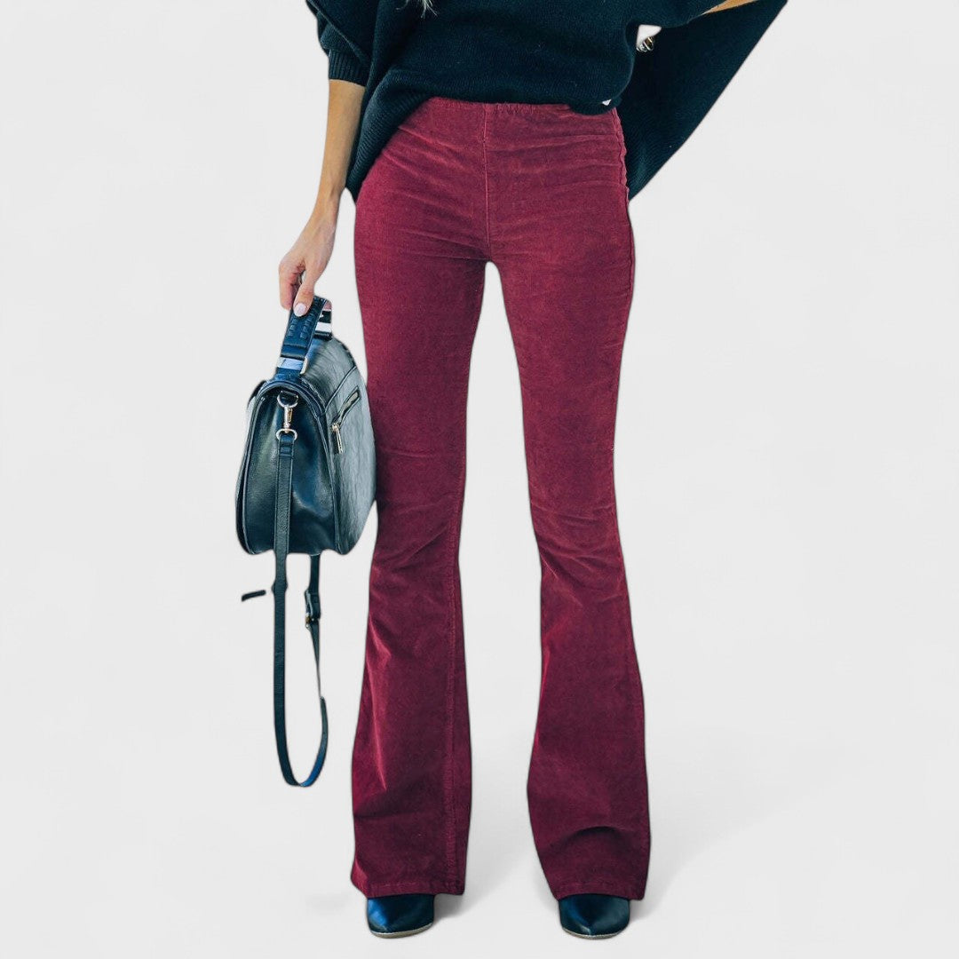 Chalvessa | Pantalon Évasé Élégant