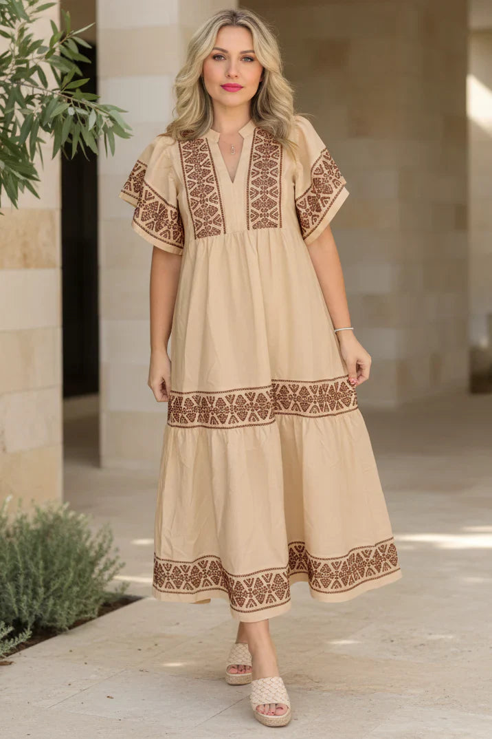 NANCY - BOHO MAXI DRESS