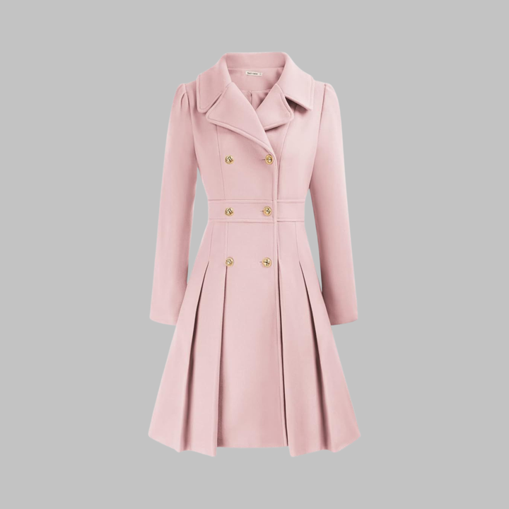 Amelia - Elegant Long Sleeve Coat