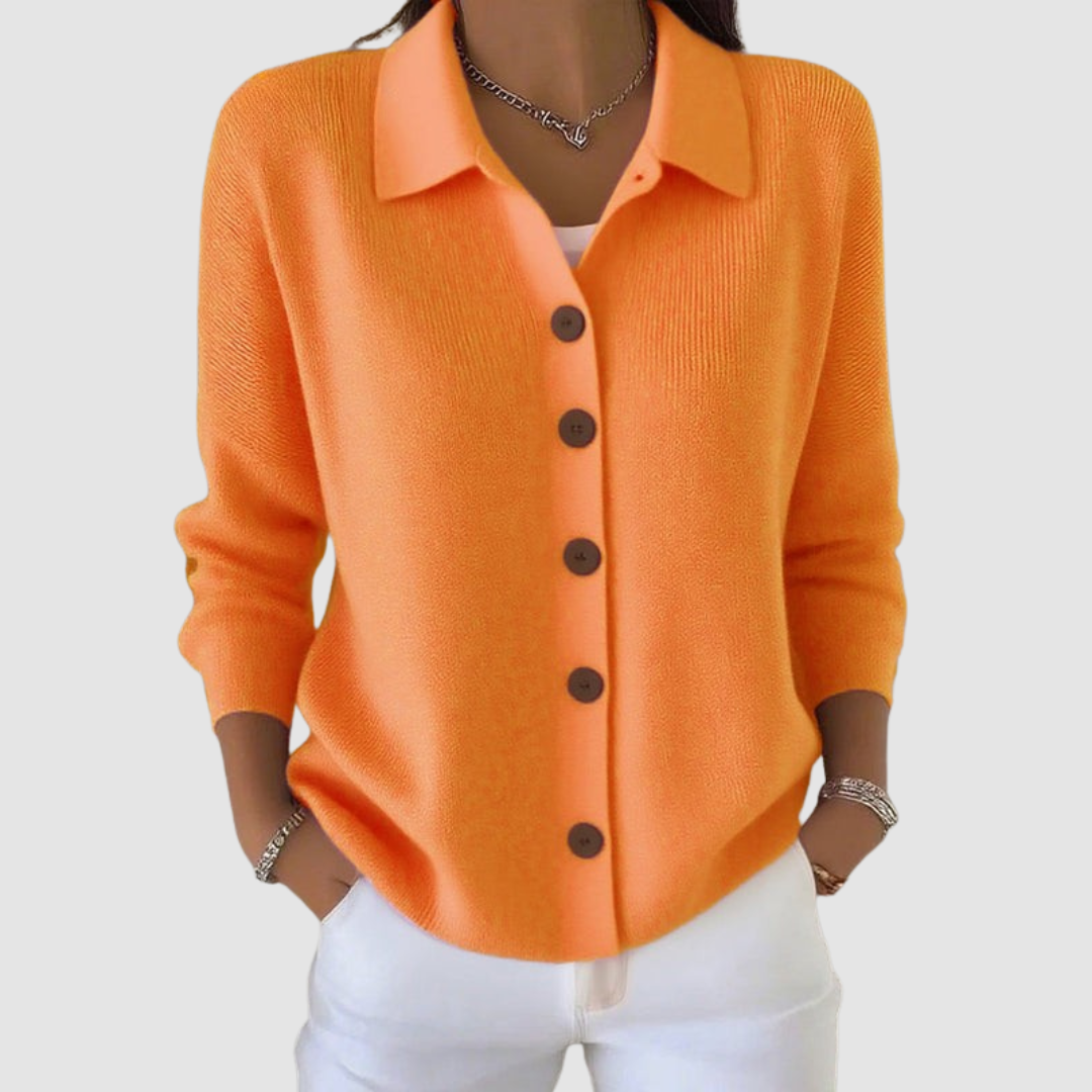 MARIELLE™ | Gilet en maille boutonné