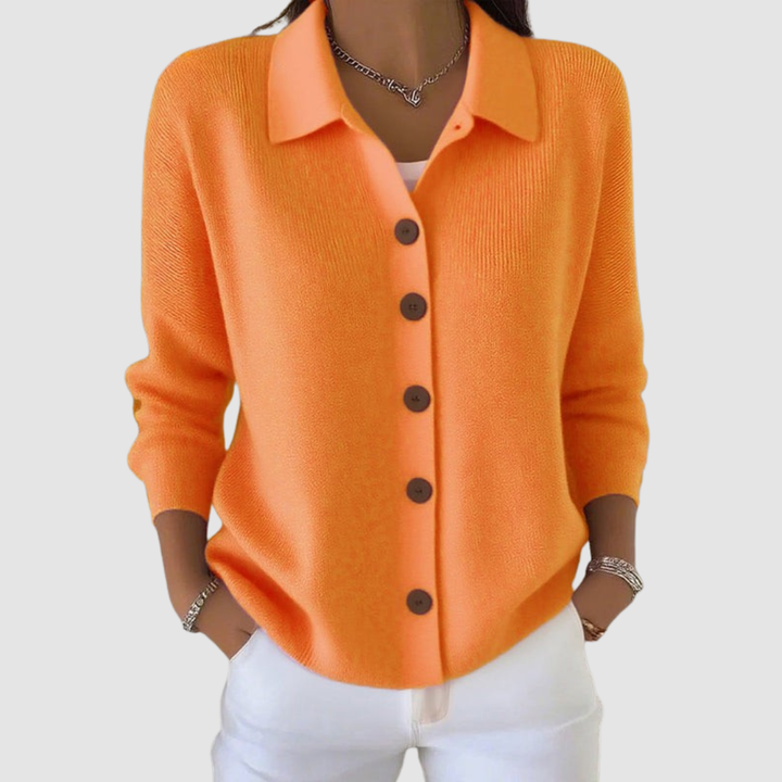 MARIELLE™ | Gilet en maille boutonné