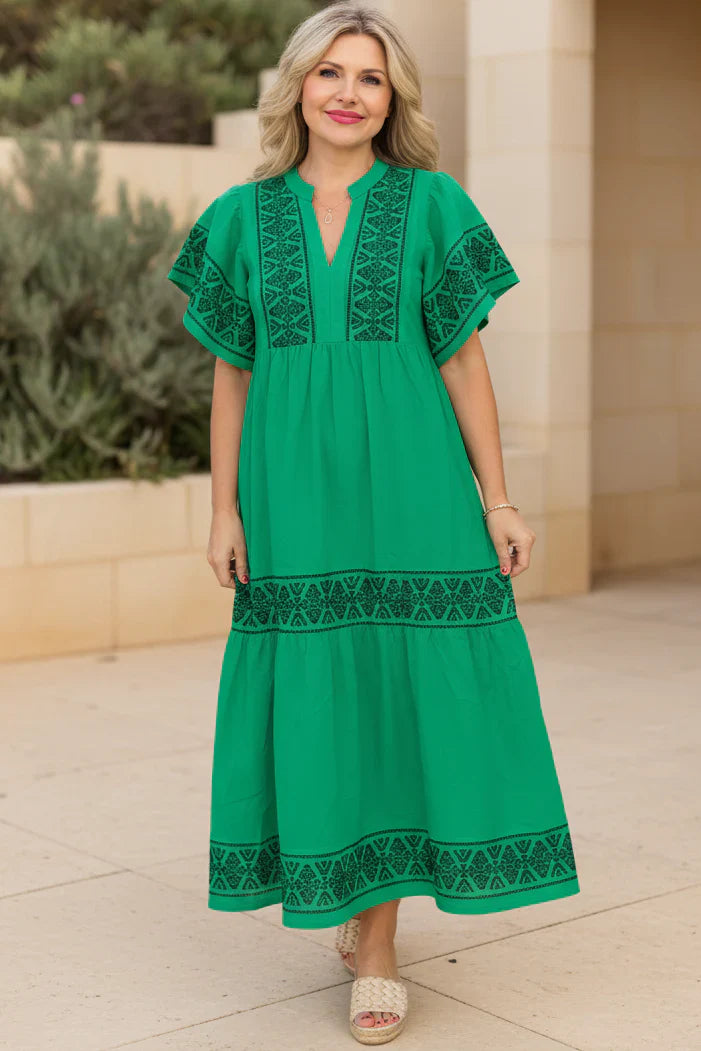 NANCY - BOHO MAXI DRESS