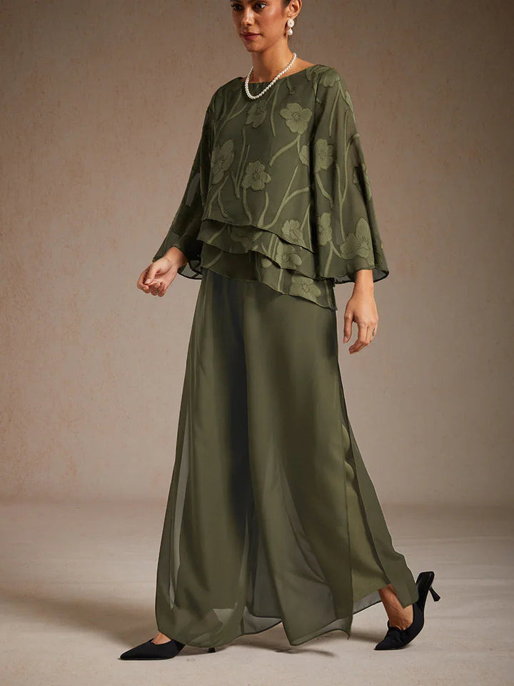 Fluressa | Pantalon fluide à ourlet fendu