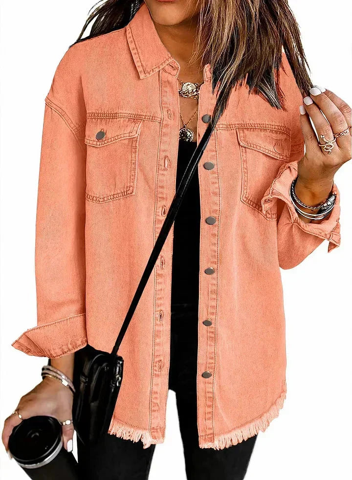 Eleanor - Casual Layering Denim Jacket