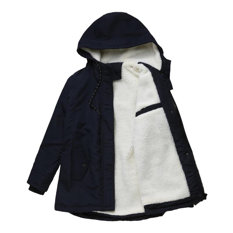 AMINA™ | Manteau d’Hiver Doublé Matelassé