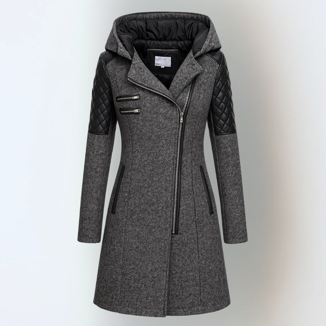 AlpenNord™ | Veste d’Hiver Matelassée avec Fermeture Zippée