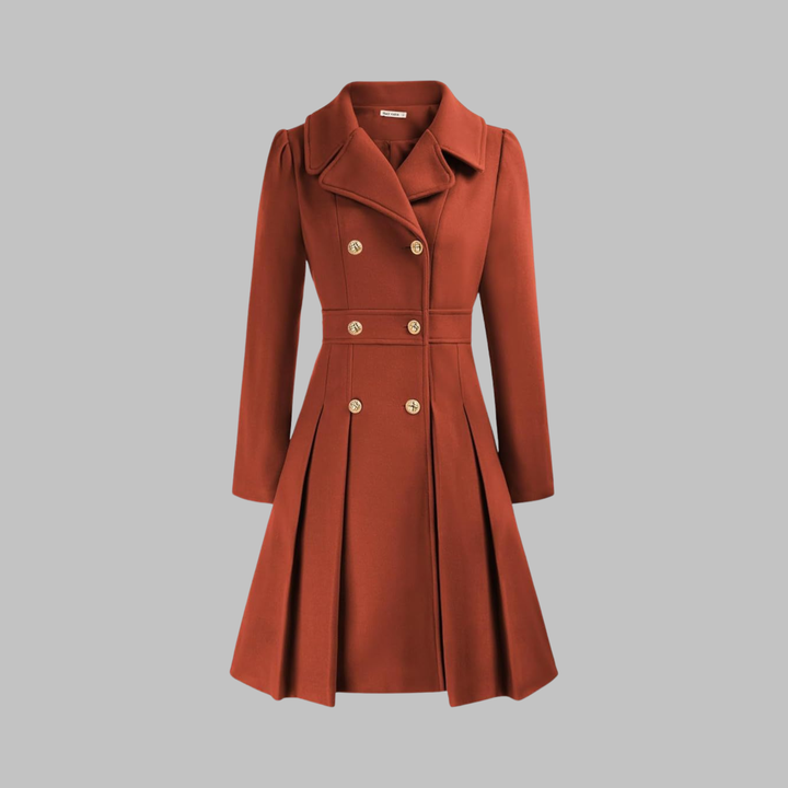 Amelia - Elegant Long Sleeve Coat