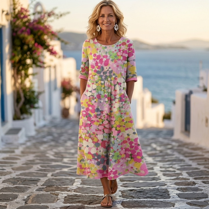 Mihaela - Floral Midi Dress