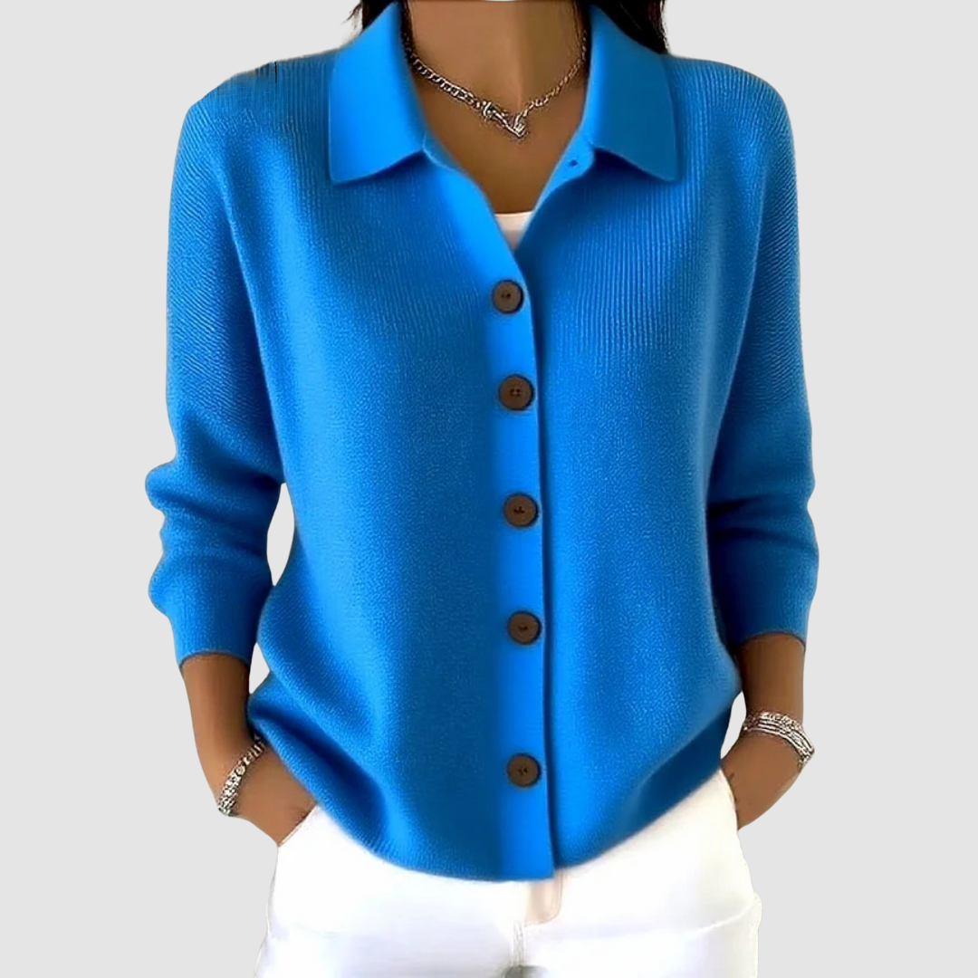 MARIELLE™ | Gilet en maille boutonné