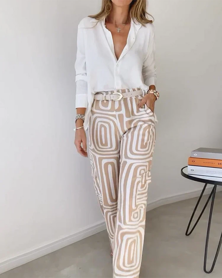 Lysa - Ensemble Confortable et Stylé (Ceinture OFFERTE)