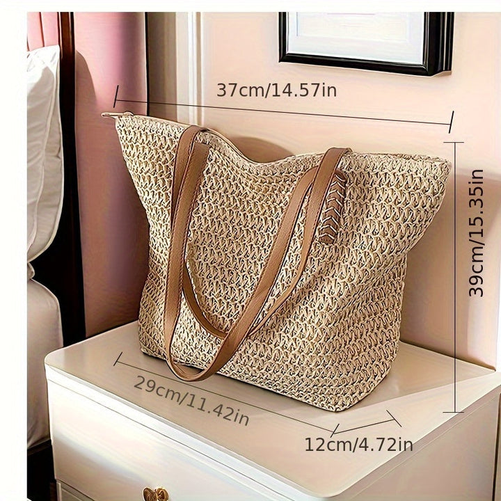 Le Tote Tissé Riviera
