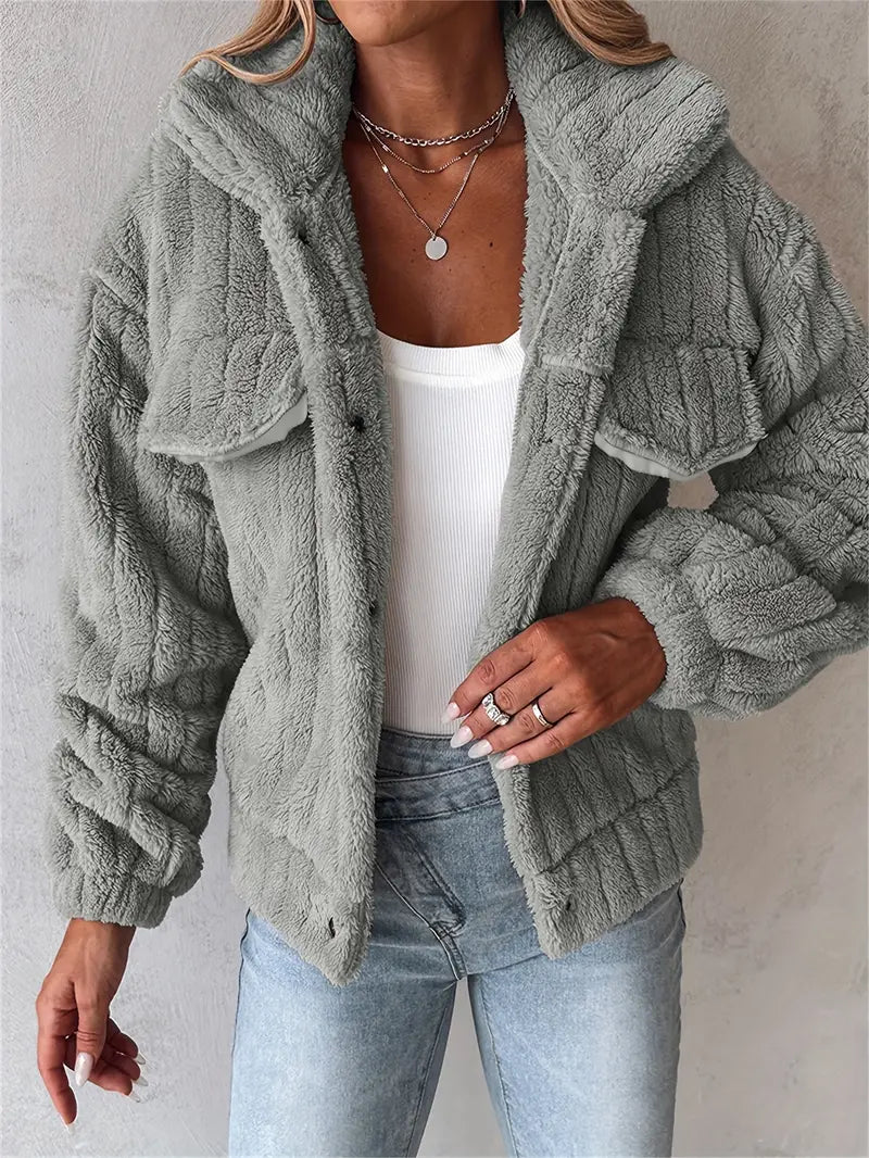 ARLETTE™ | Veste Peluche Élégante
