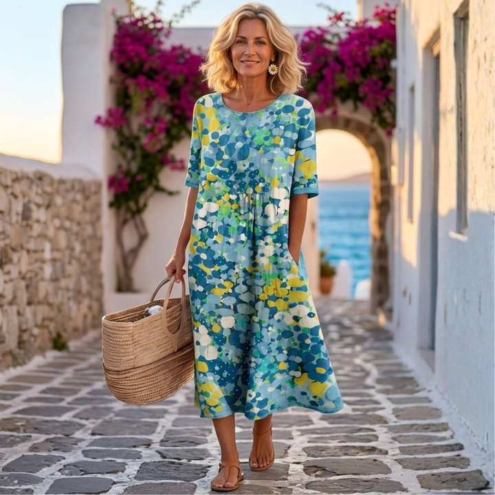 Mihaela - Floral Midi Dress