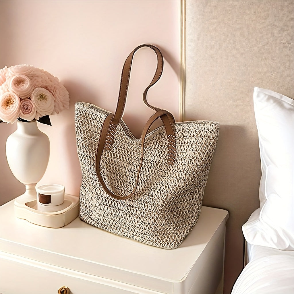 Le Tote Tissé Riviera