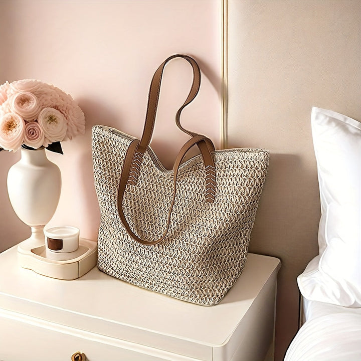 Le Tote Tissé Riviera