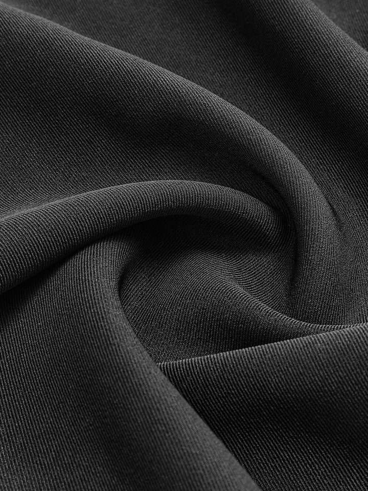 Pantalons Large à Taille Haute | Mélange de Polyester | Prêts pour le Bureau