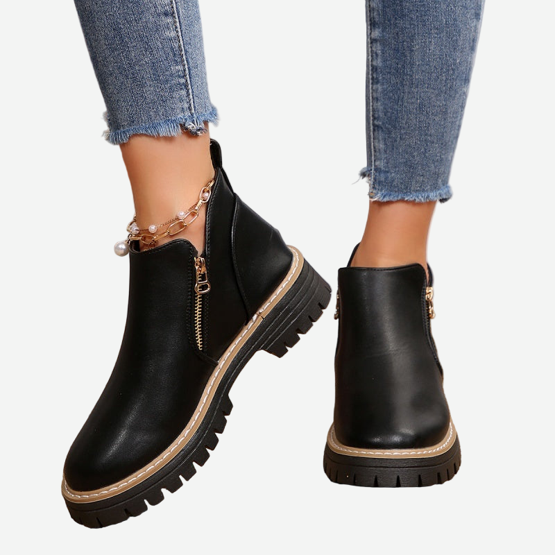 ZARA™ | Bottines Élégantes & Confort Absolu pour Toute la Journée