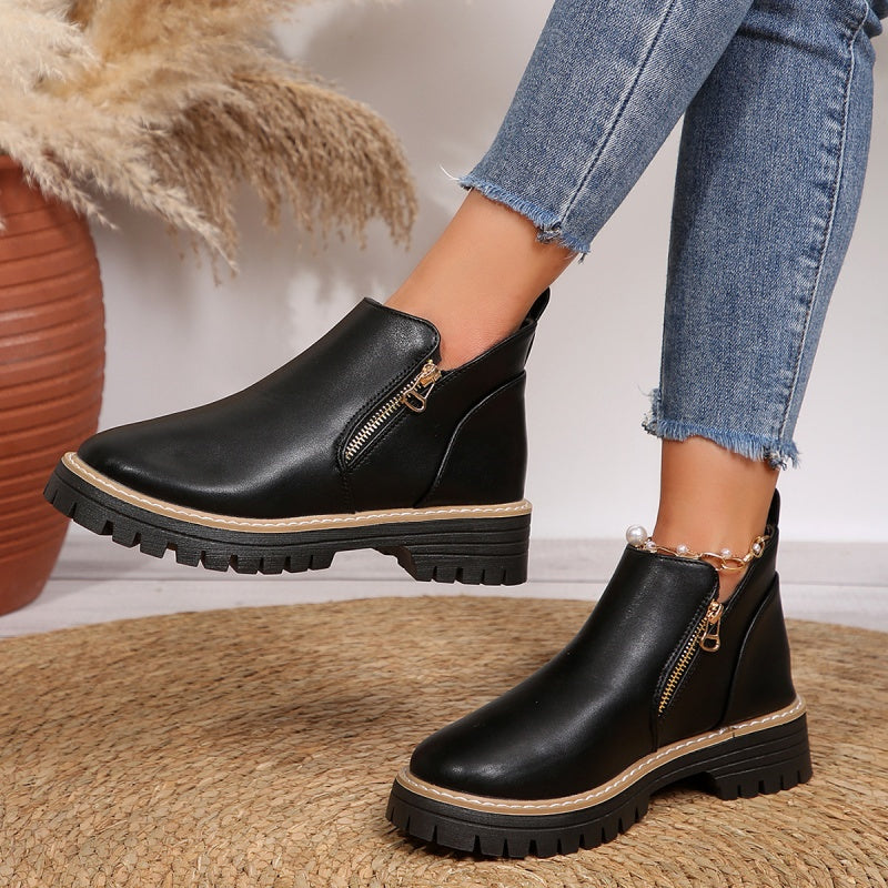 ZARA™ | Bottines Élégantes & Confort Absolu pour Toute la Journée
