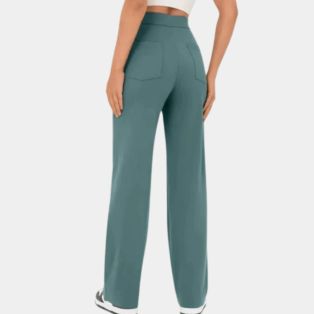 Pantalons à taille haute et jambes larges | Tendance et Confortables | Tissu Doux | Décontracté et Streetwear