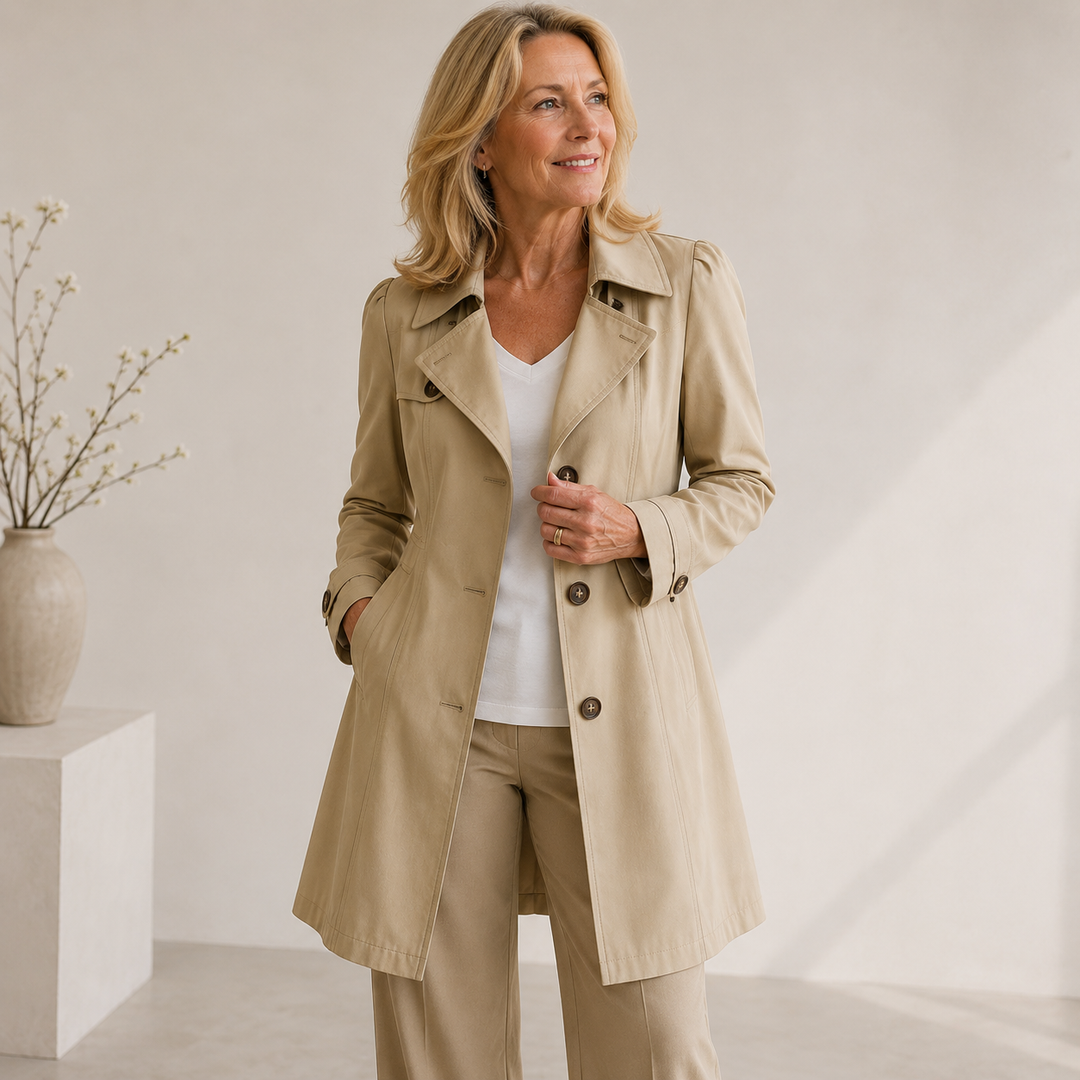 Grace - Classic Vintage Trench Coat