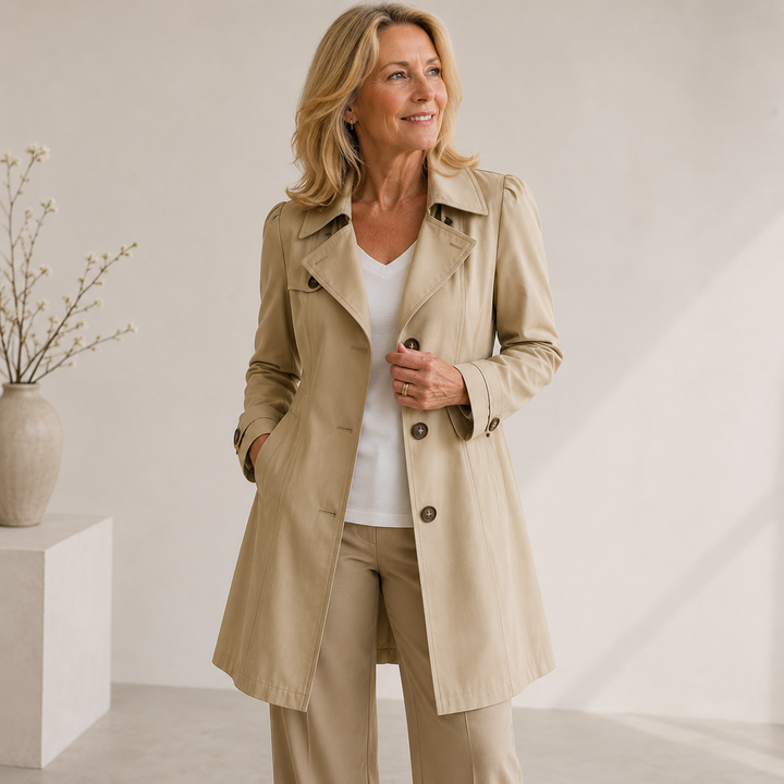 Grace - Classic Vintage Trench Coat