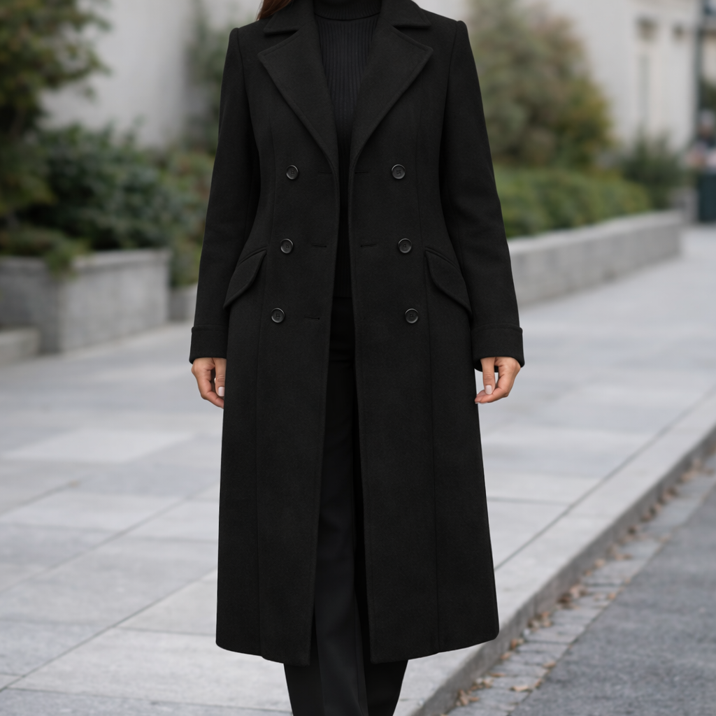 SÉRÉNA™ | Manteau Long Classique Femme