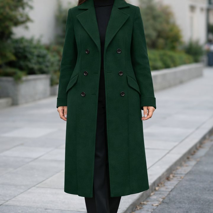 SÉRÉNA™ | Manteau Long Classique Femme