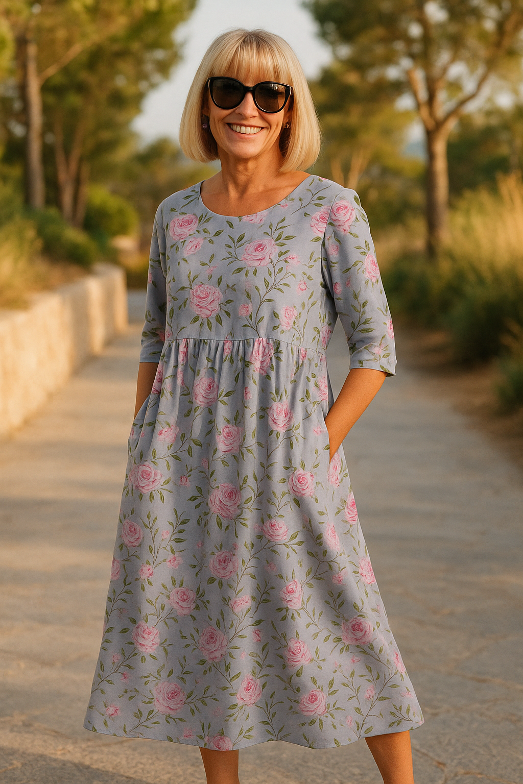 Holly | Relaxed Midi Summer Dress