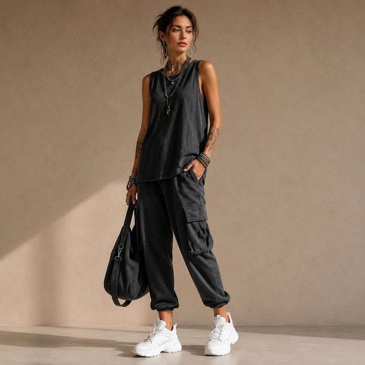 Nina | Casual Cargo Set