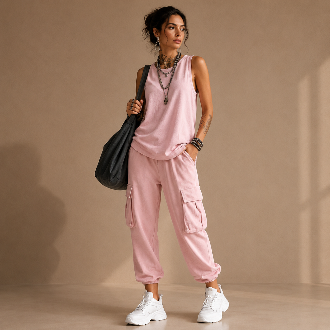 Nina | Casual Cargo Set