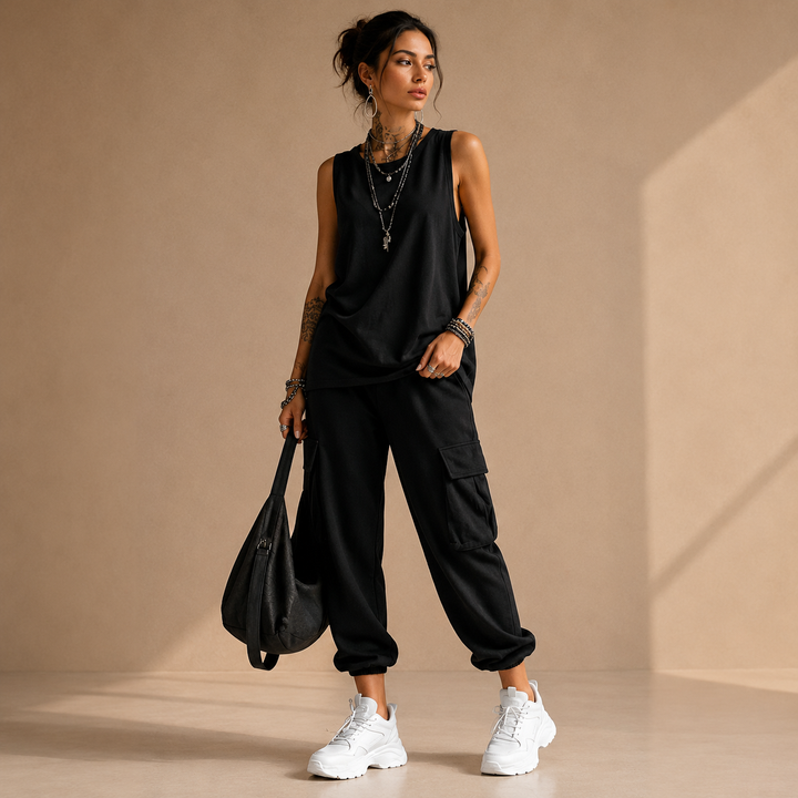 Nina | Casual Cargo Set