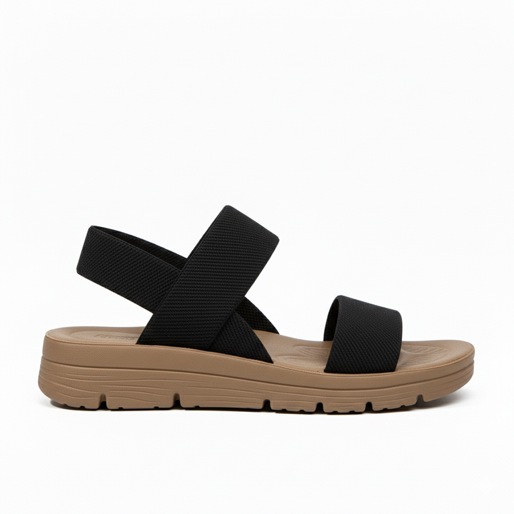 Emilia | Sandale Orthopédique Élevée et Confortable