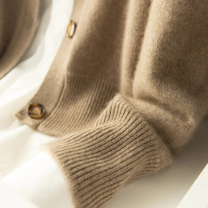 Valenza™ | Cardigan Élégant en Maille Douce