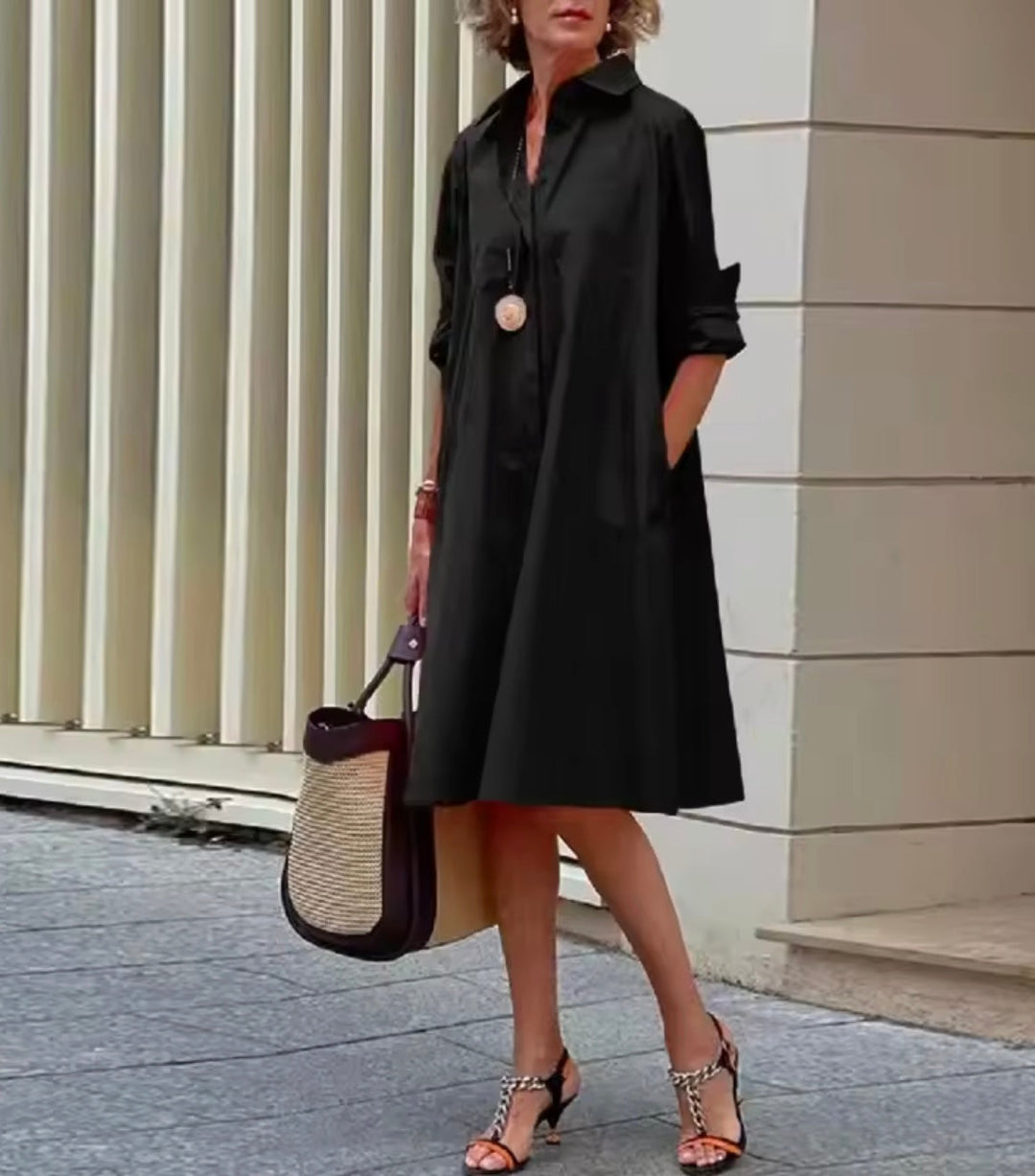Judy™ | Robe chemise intemporelle et élégante