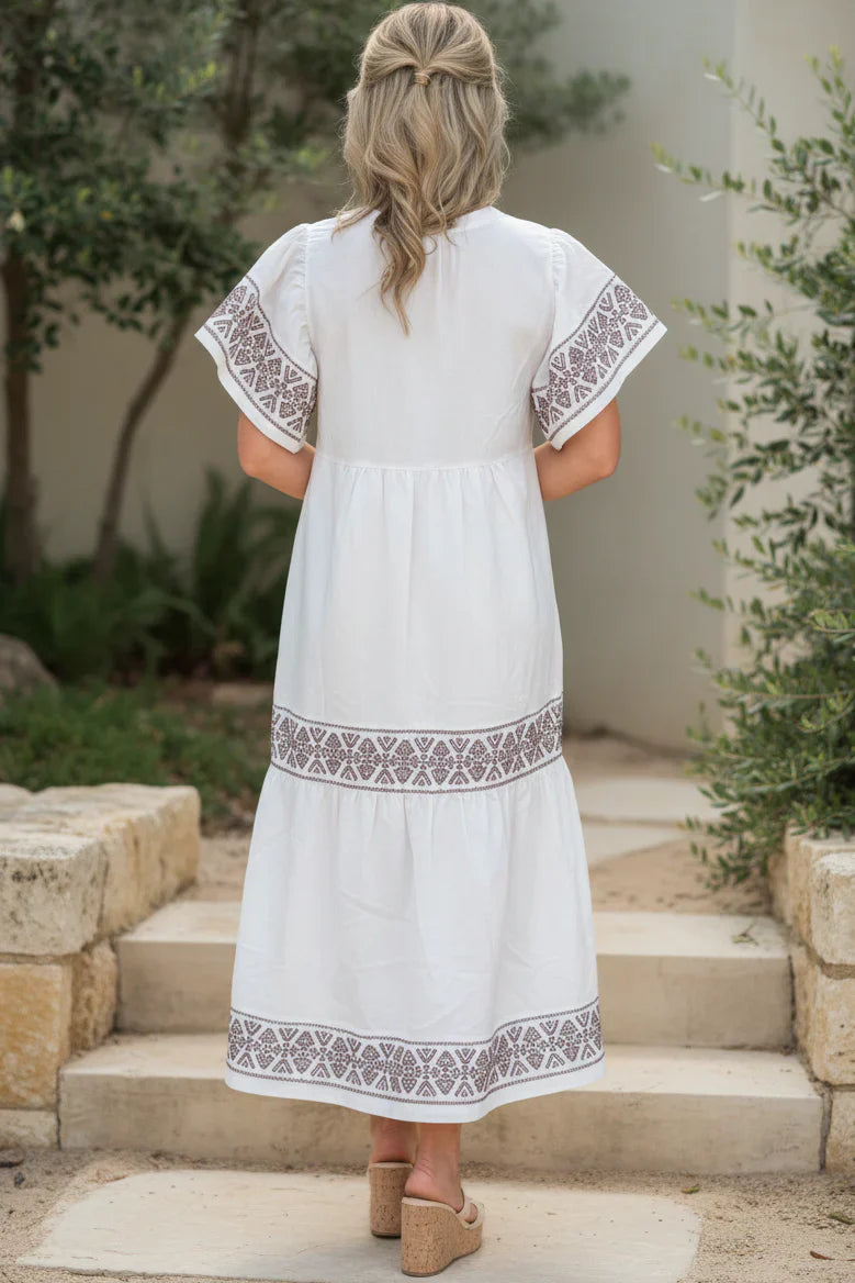 NANCY - BOHO MAXI DRESS