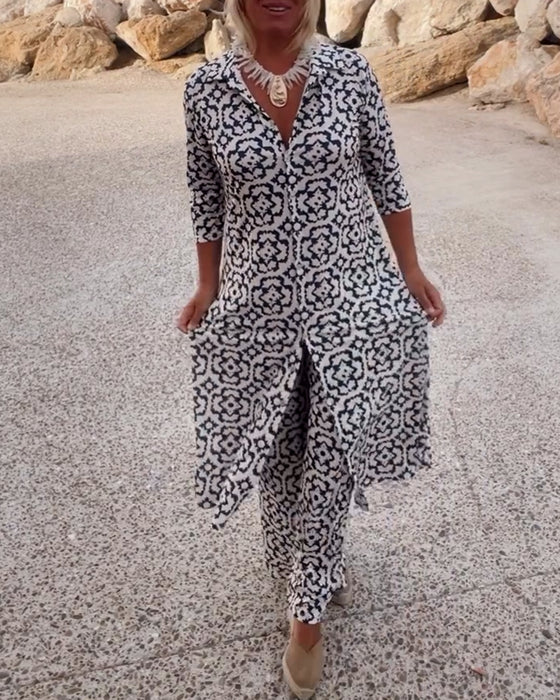Sari™ — Ensemble élégant à boutons pour un style sans effort