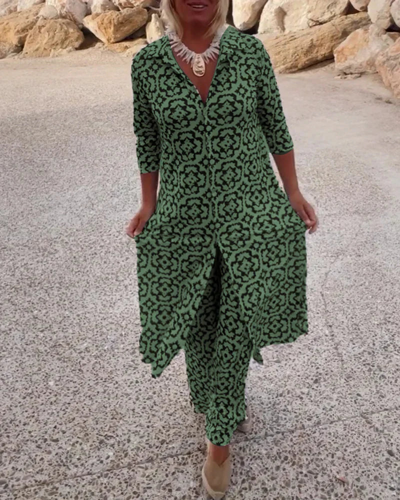 Sari™ — Ensemble élégant à boutons pour un style sans effort