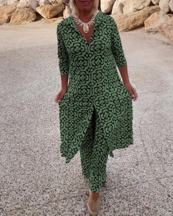 Sari™ — Ensemble élégant à boutons pour un style sans effort