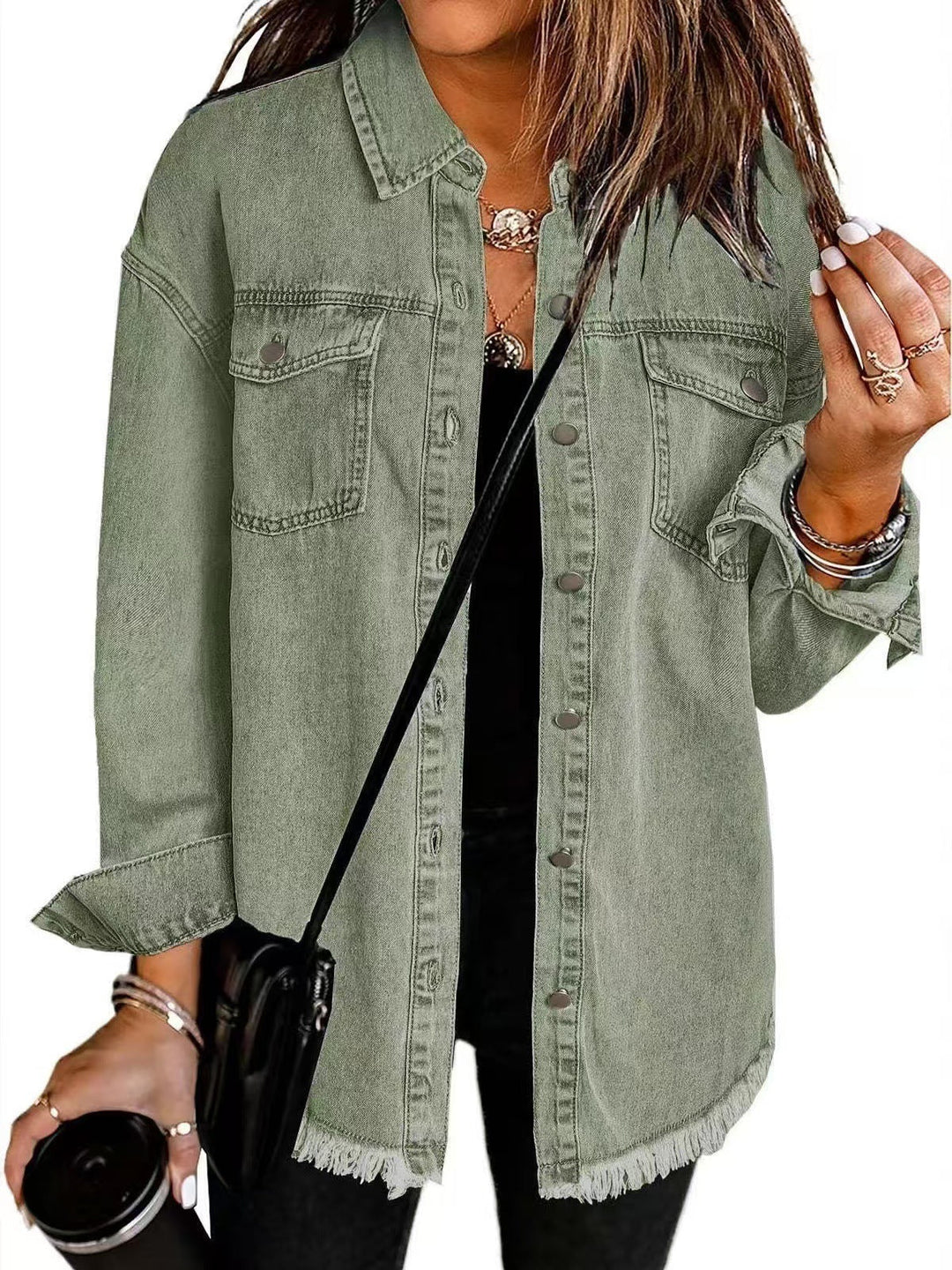 Eleanor - Casual Layering Denim Jacket