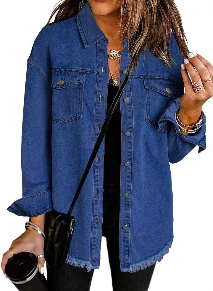 Eleanor - Casual Layering Denim Jacket