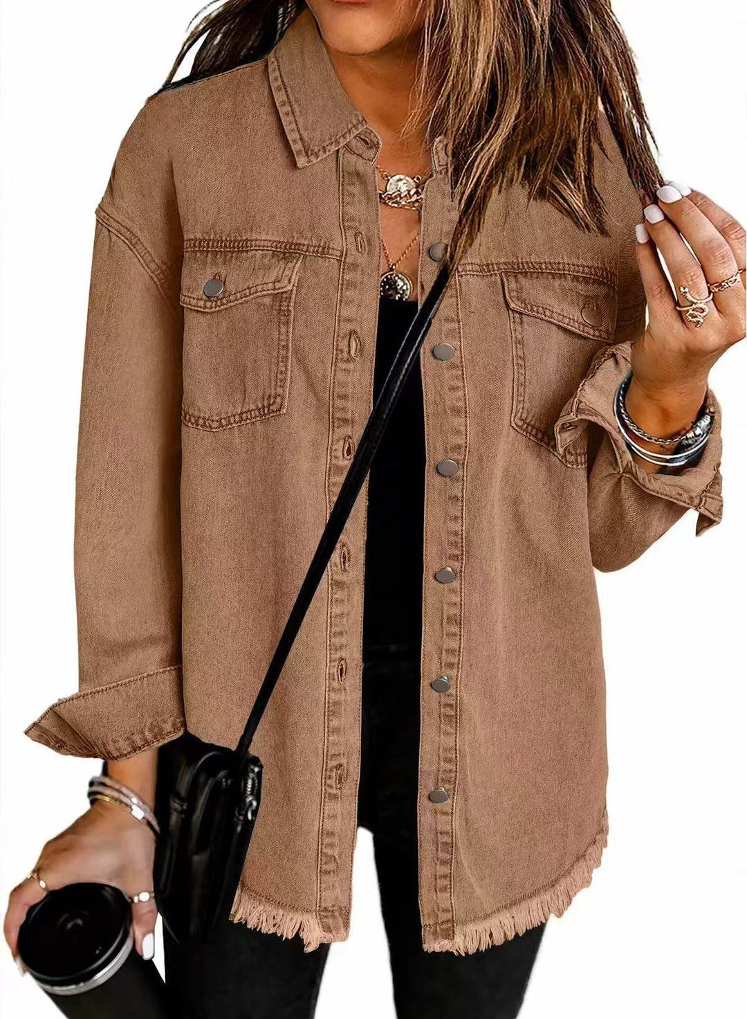 Eleanor - Casual Layering Denim Jacket