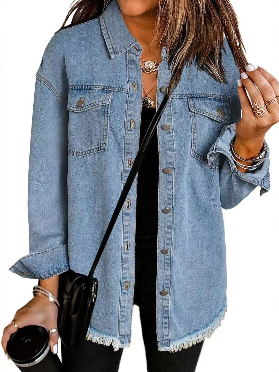 Eleanor - Casual Layering Denim Jacket