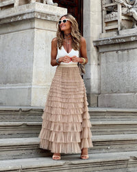 JOAN™ - Elegant Maxi Layered Cake Skirt