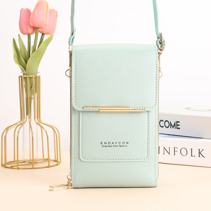 CORA™ | Sac Messager Élégant pour Téléphone avec Écran Tactile