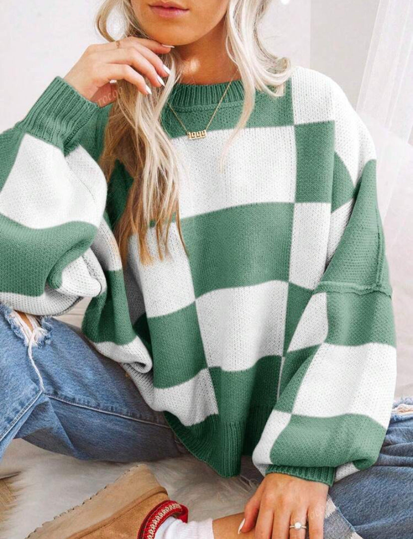 PILDA™ – Pull Décontracté à Manches Longues Coupe Ample
