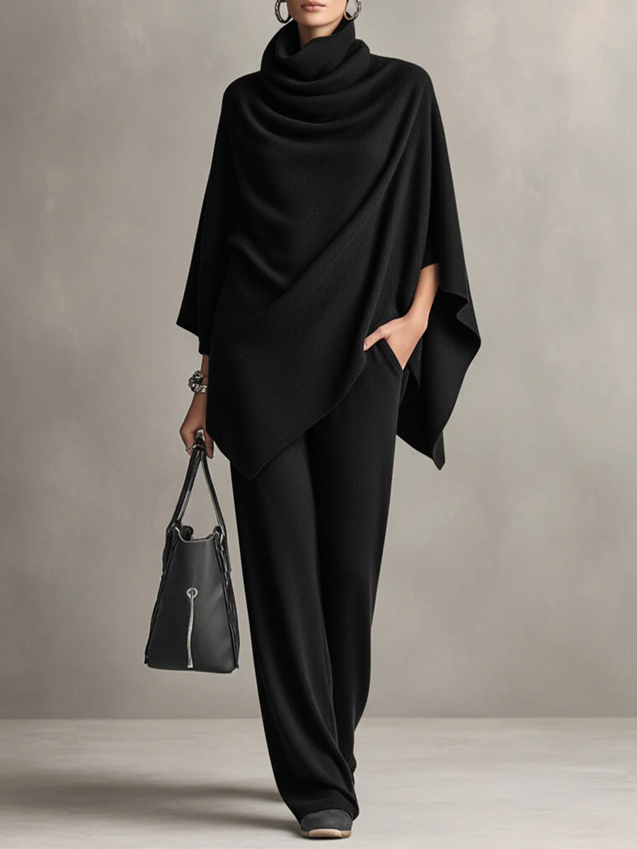 SERAPHINE™ | Ensemble Élégant Deux Pièces à Drapé