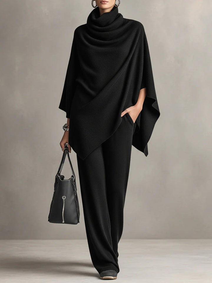 SERAPHINE™ | Ensemble Élégant Deux Pièces à Drapé
