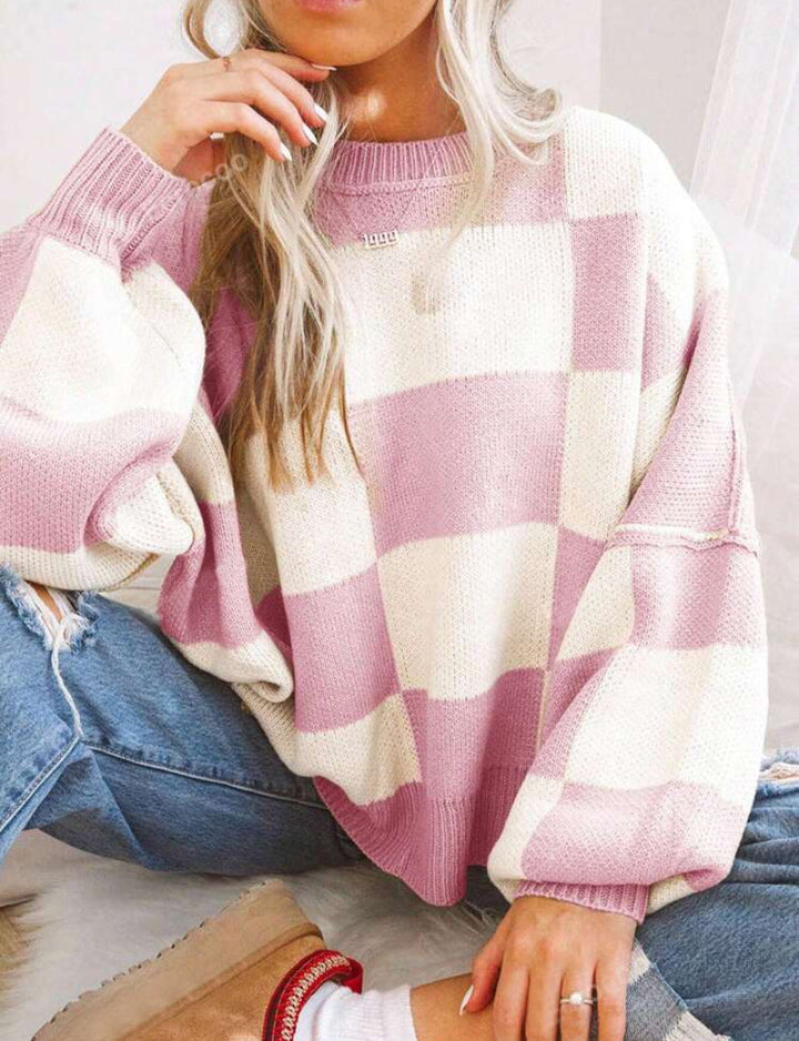 PILDA™ – Pull Décontracté à Manches Longues Coupe Ample